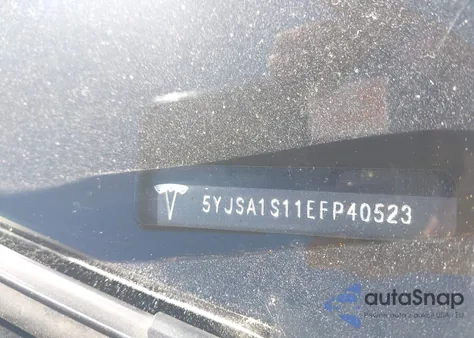 2014 Tesla Model S from USA, damaged, VIN 5YJSA1S11EFP40523